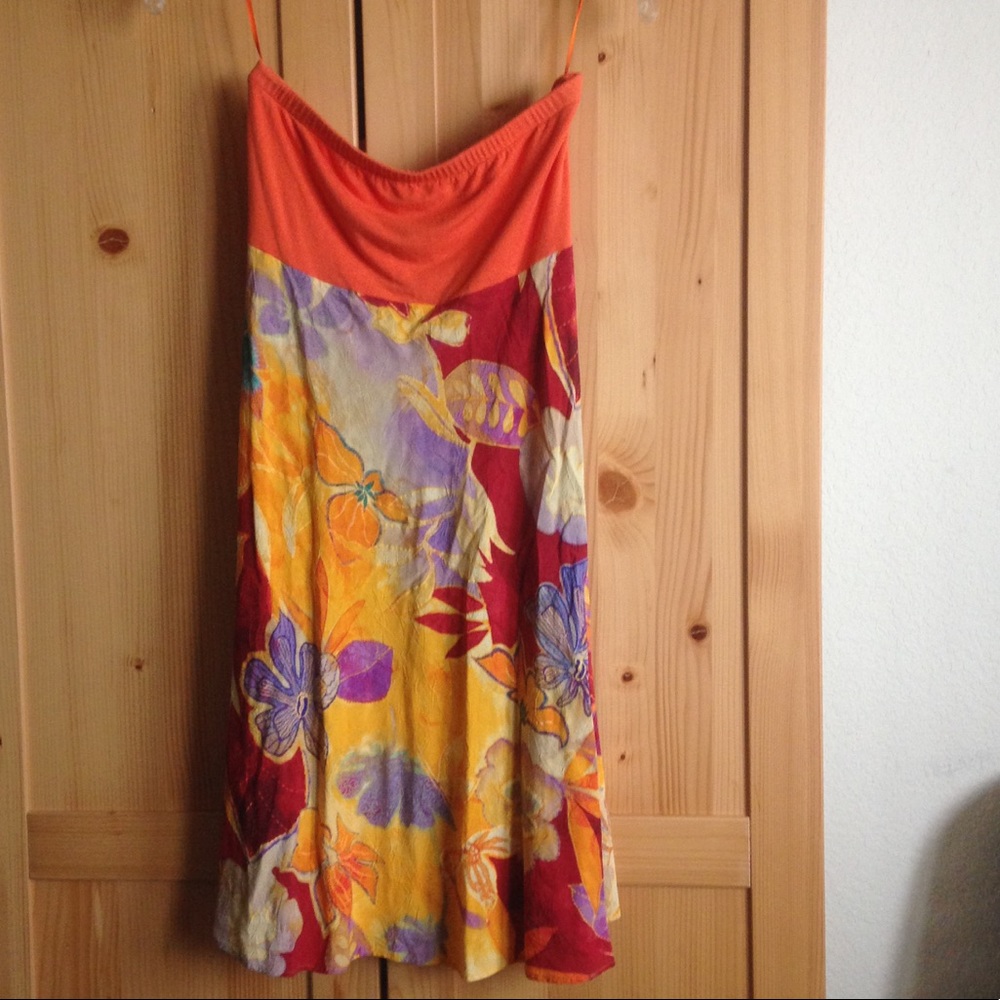 Jams World Hawaiian floral dress -FLAW!